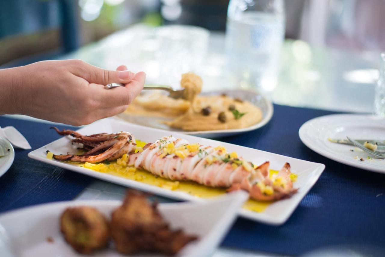 Poseidon Blue Gastronomy Hotel Afiartis Exteriér fotografie
